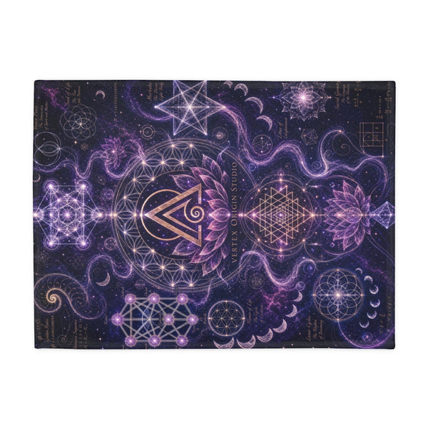 Sacred Geometry Blanket — Divine Origin