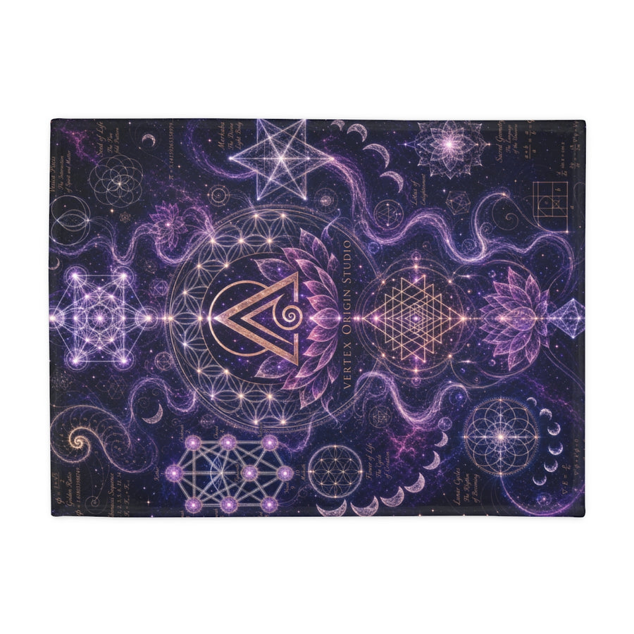 Sacred Geometry Blanket — Divine Origin