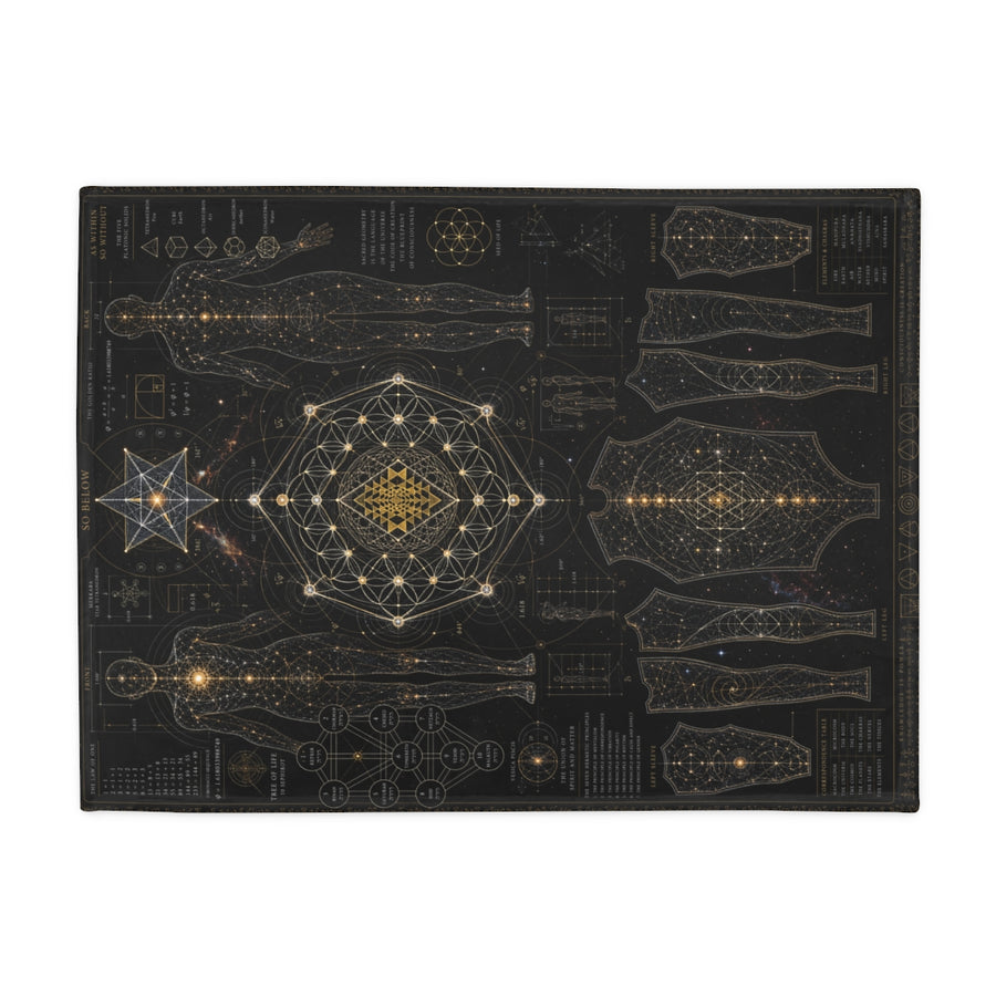 Sacred Geometry Blanket — Sacred Blueprint
