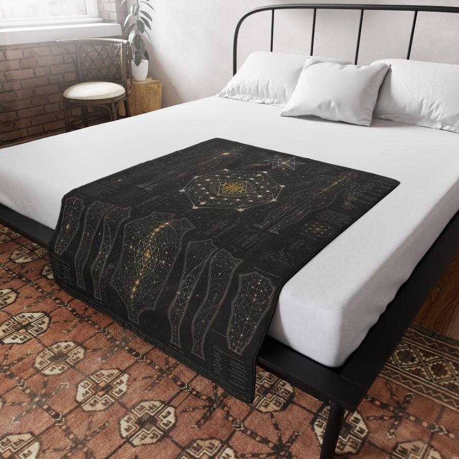Sacred Geometry Blanket — Sacred Blueprint