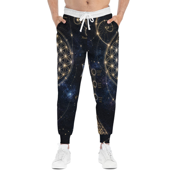 Sacred Geometry Joggers — Cosmic Constellation
