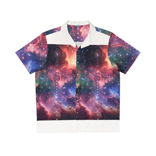 Sacred Geometry Pyjama Shirt — Celestial Weave
