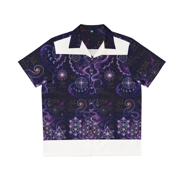 Sacred Geometry Pyjama Top — Divine Origin (Hawaiian Shirt Style)