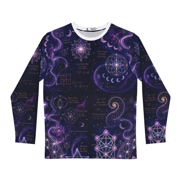 Sacred Geometry Pyjama Top — Divine Origin (Long Sleeve)