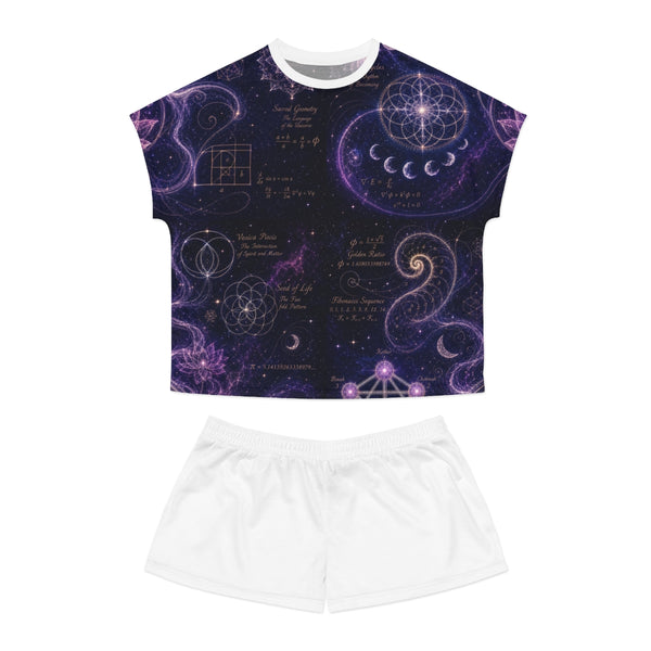 Sacred Geometry Pyjama Top — Divine Origin