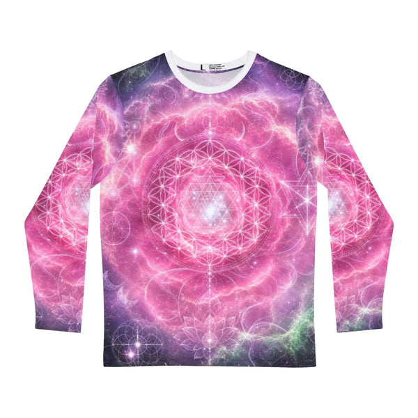 Sacred Geometry Pyjama Top — Sacred Bloom (Long Sleeve)