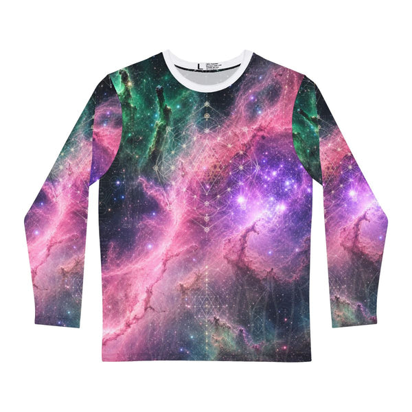 Sacred Geometry Pyjama Top — Sacred Blueprint (Long Sleeve)