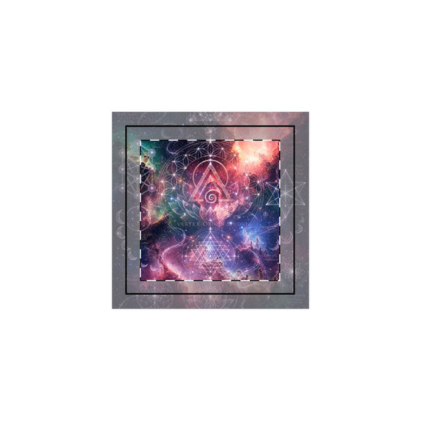 Sacred Geometry Throw Pillow Case - Divine Origin