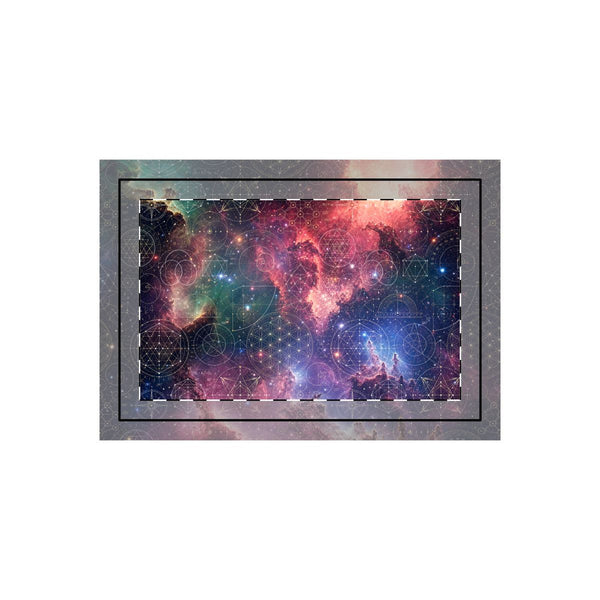 Sacred Geometry Throw Pillow Case - Origin Universe