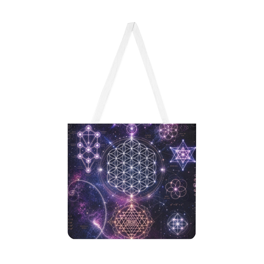 Sacred Geometry Tote Bag — Cosmic Feminine