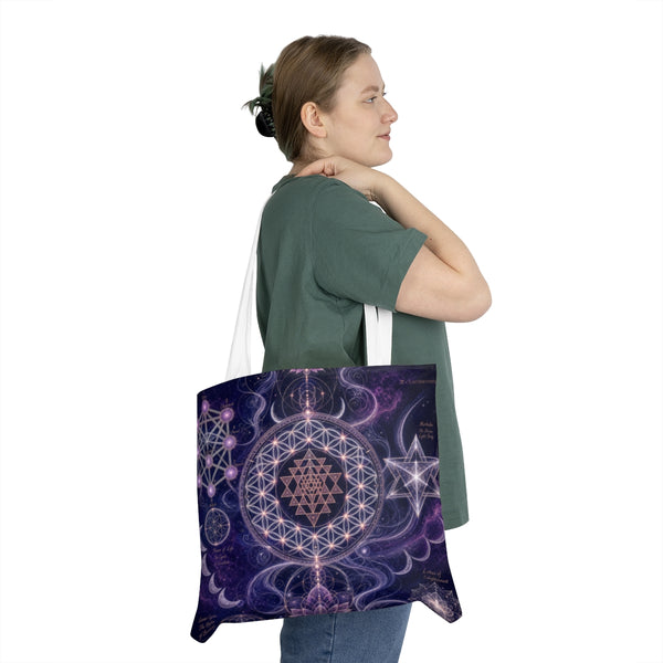 Sacred Geometry Tote Bag — Sacred Bloom