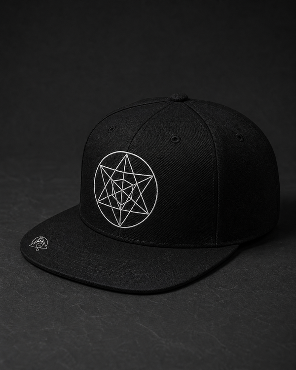 Merkaba Snapback Cap — Vertex Origin Studio