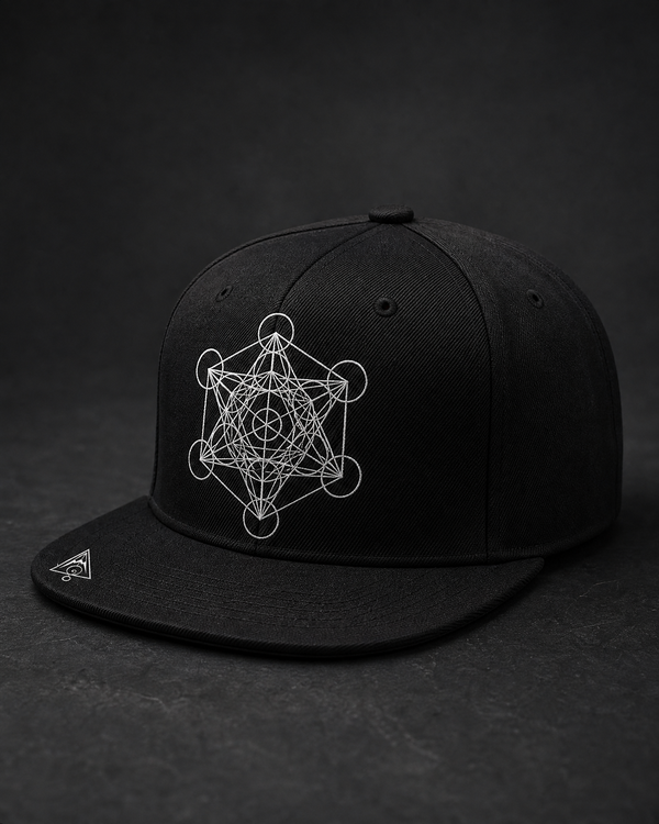 Metatron Snapback Cap — Vertex Origin Studio