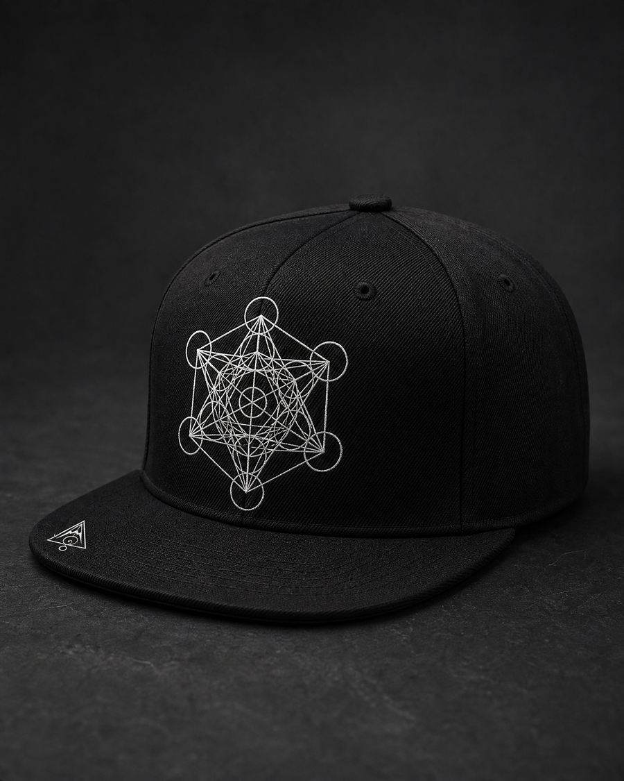 Metatron Snapback Cap — Vertex Origin Studio