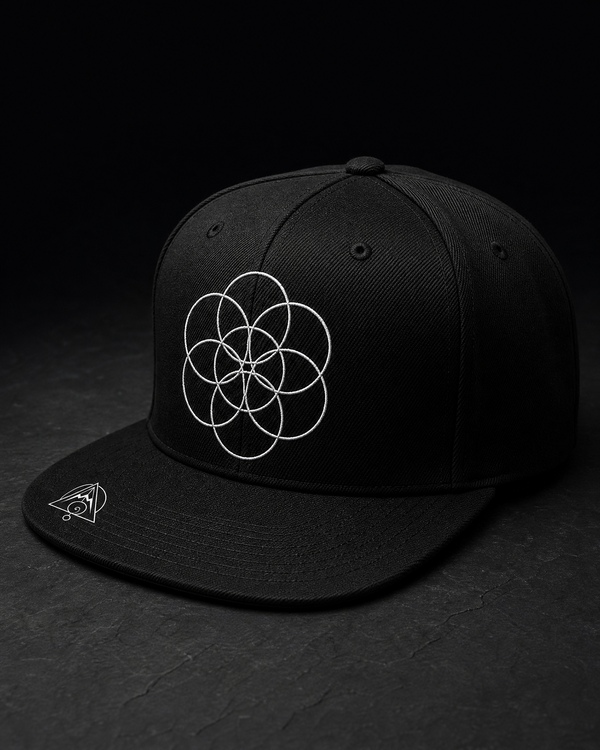 Seed of Life Snapback Cap — Vertex Origin Studio