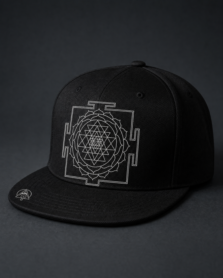 Sri Yantra Snapback Cap — Vertex Origin Studio