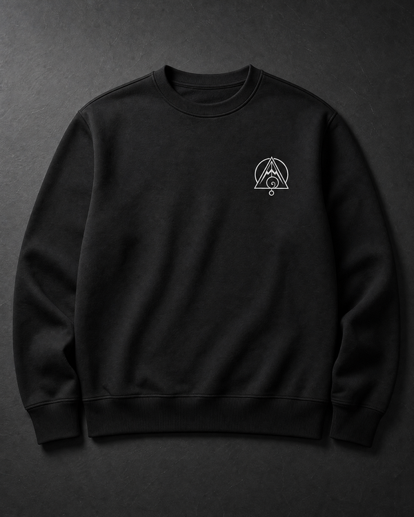 Torus Crewneck Front — Vertex Origin Studio
