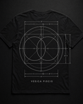 Vesica Piscis Tee Back — Vertex Origin Studio