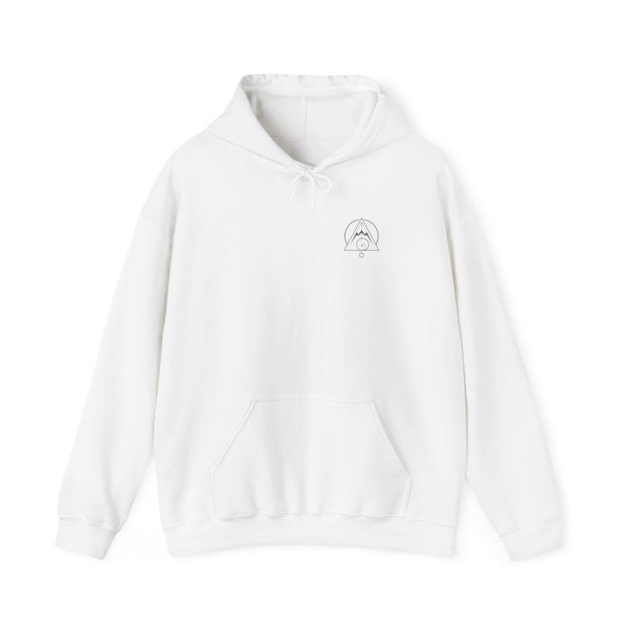 Seed of Life Hoodie — White — Front