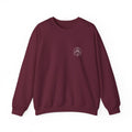 Torus Field Crewneck — Maroon — Front
