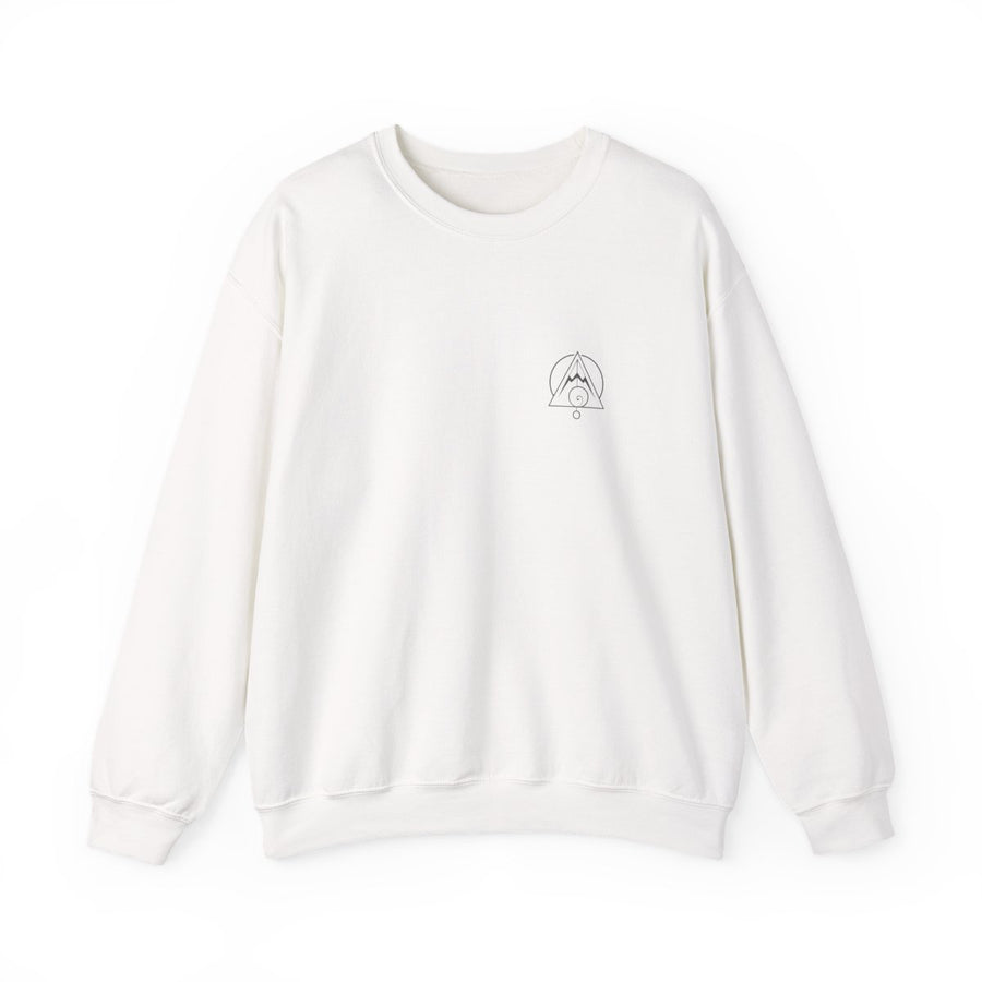 Torus Field Crewneck — White — Front