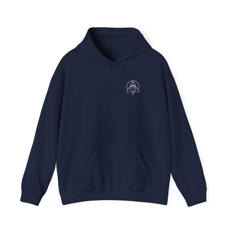 Torus Field Hoodie — Navy — Front