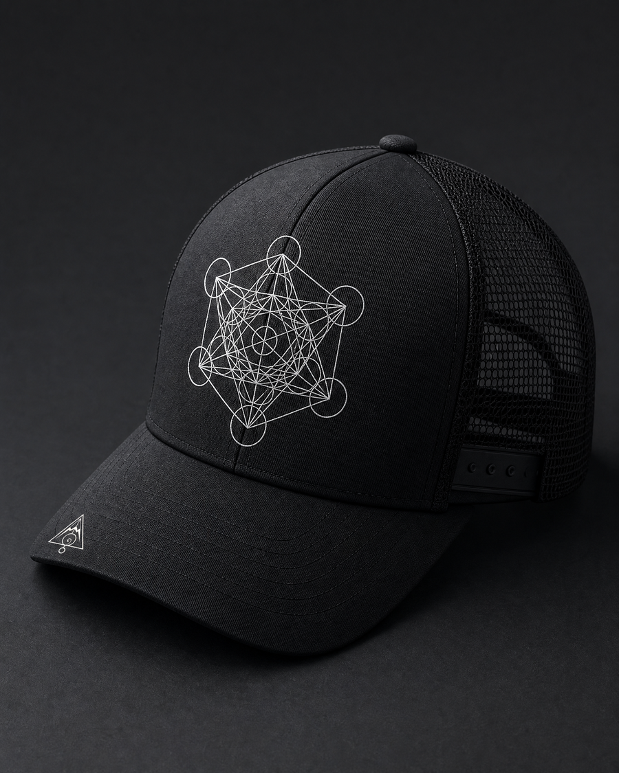Metatron Trucker Cap — Vertex Origin Studio