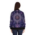Women's Sacred Geometry Bomber Jacket — Sacred Bloom