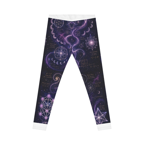 Women's Sacred Geometry Leggings — Origin Universe